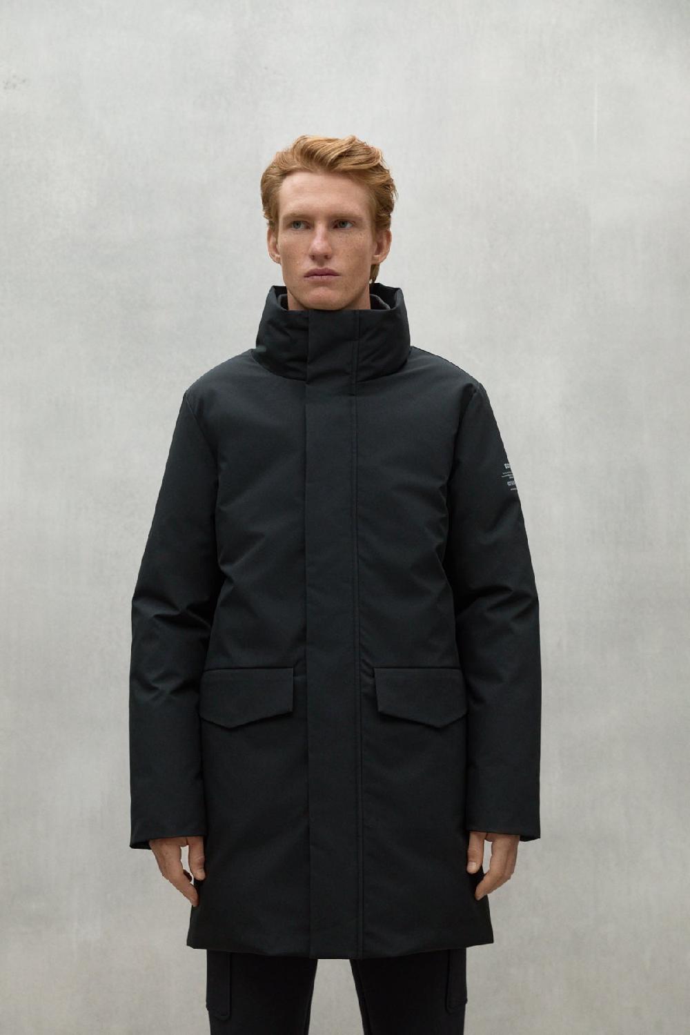 Ecoalf BLACK NOSHAQ COAT Envío gratis