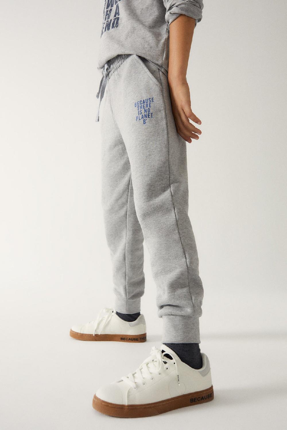 Ecoalf GREY PANT TROUSERS Ahorra y exporta