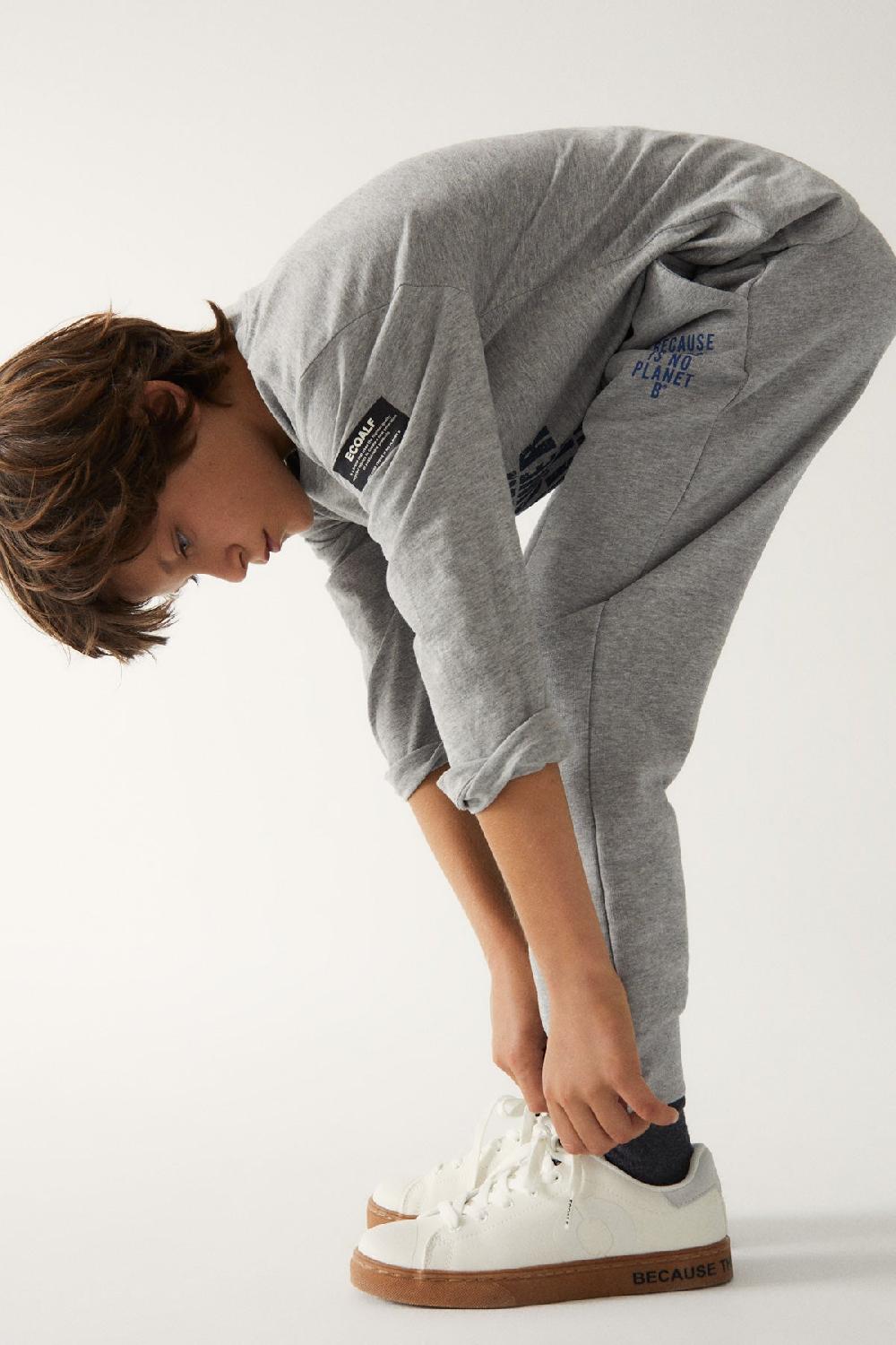 Ecoalf GREY PANT TROUSERS Ahorra y exporta