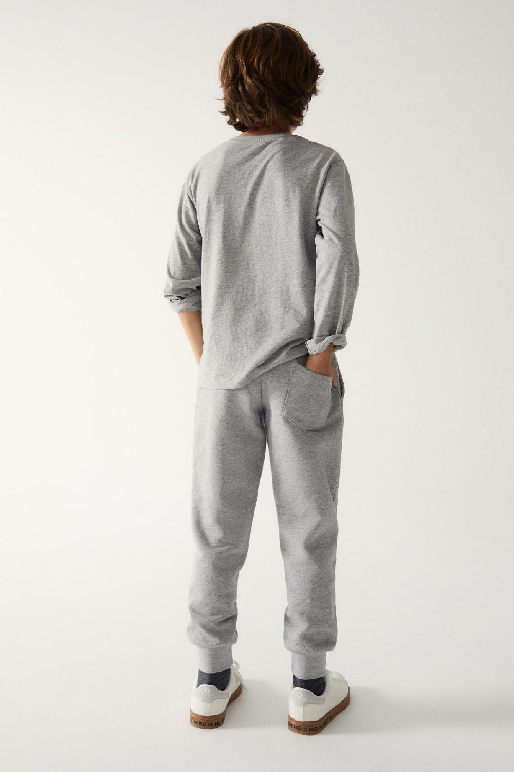Ecoalf GREY PANT TROUSERS Ahorra y exporta