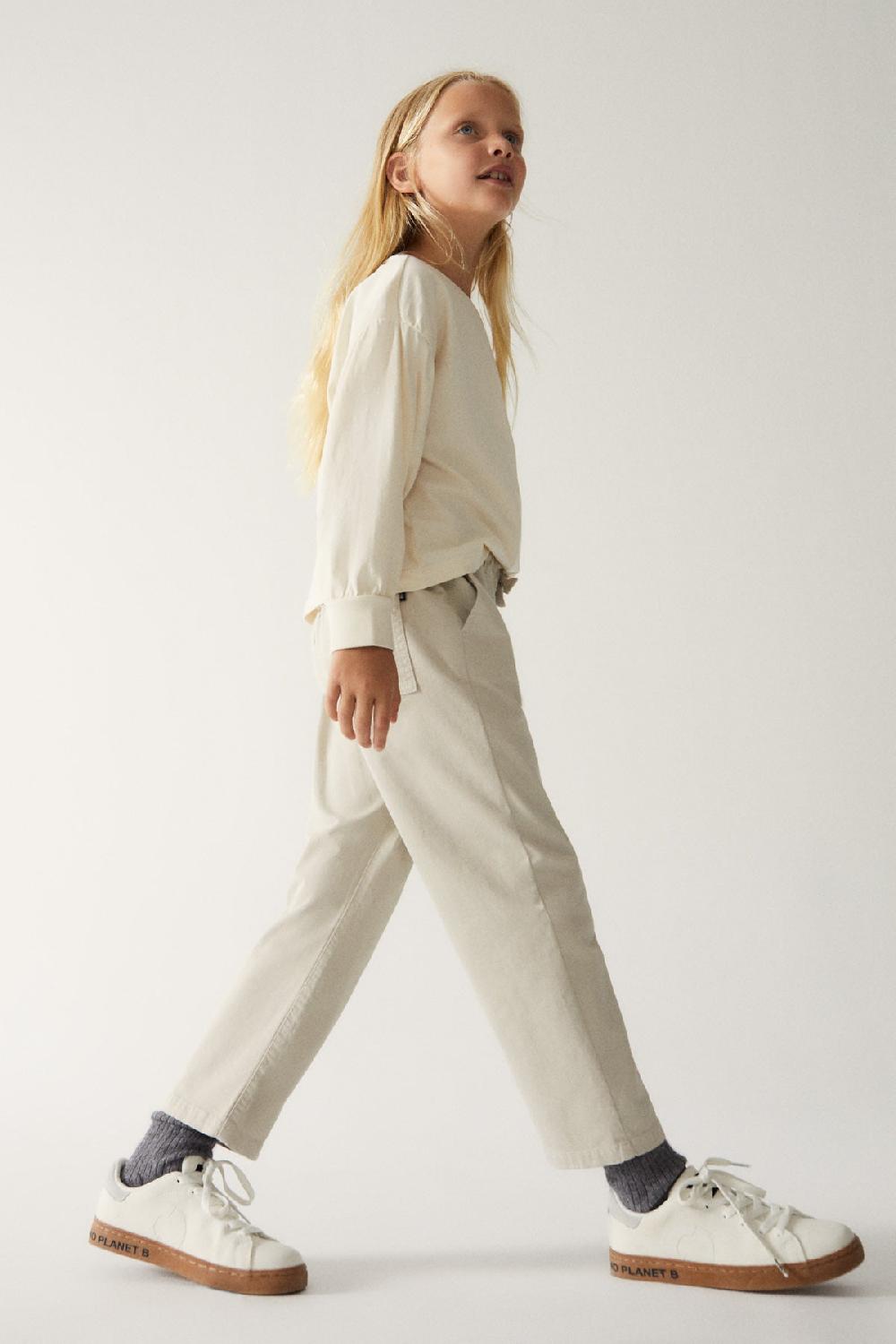 Ecoalf BROWN PURPUREA TROUSERS En oferta