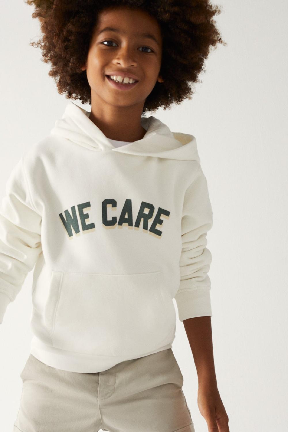 Ecoalf WHITE WE CARE SWEATSHIRT Libre de impuestos
