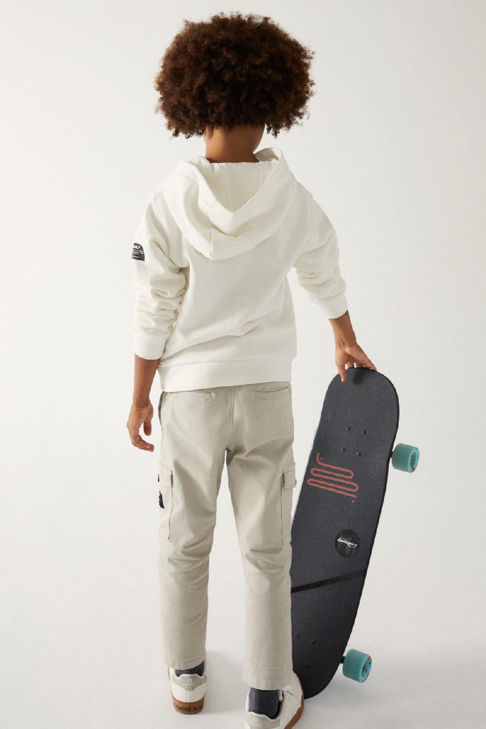 Ecoalf WHITE WE CARE SWEATSHIRT Libre de impuestos