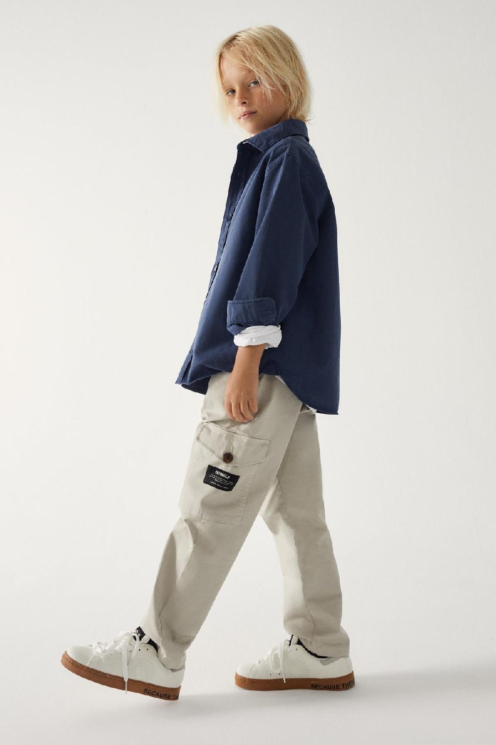 Ecoalf BLUE ANTEJO SHIRT Ofertas de temporada
