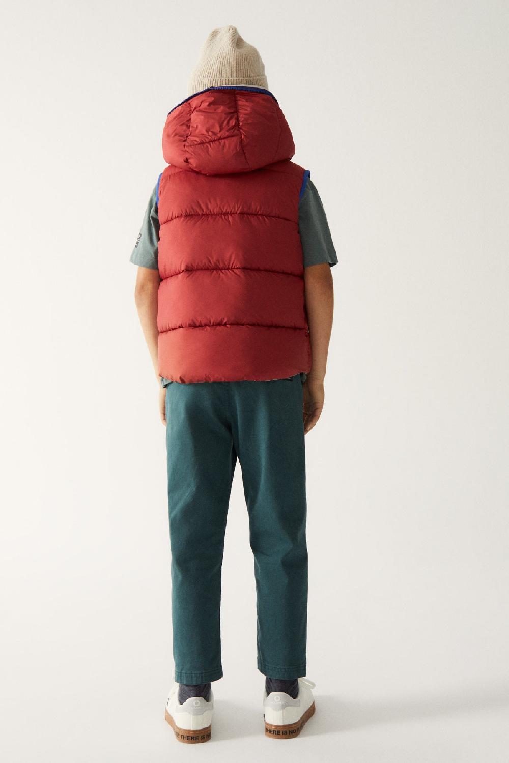 Ecoalf RED ZIPPY VEST Grandes ahorros