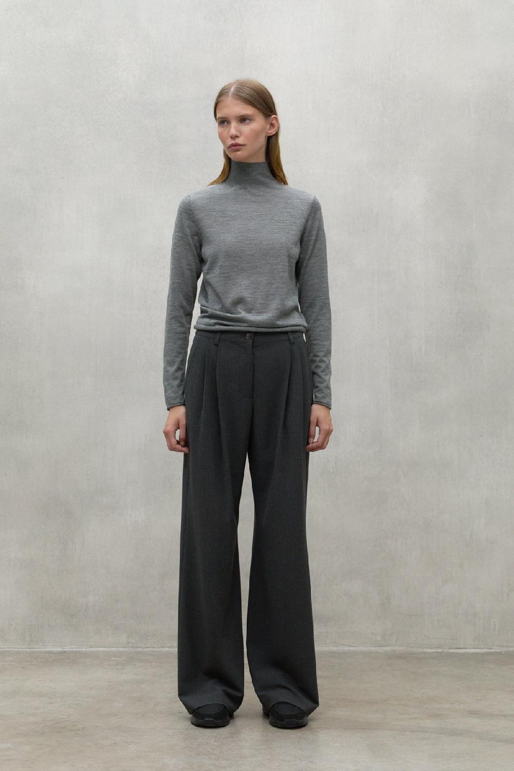 Ecoalf JUMPER COLLAR FAYA GREY Solo queda un día