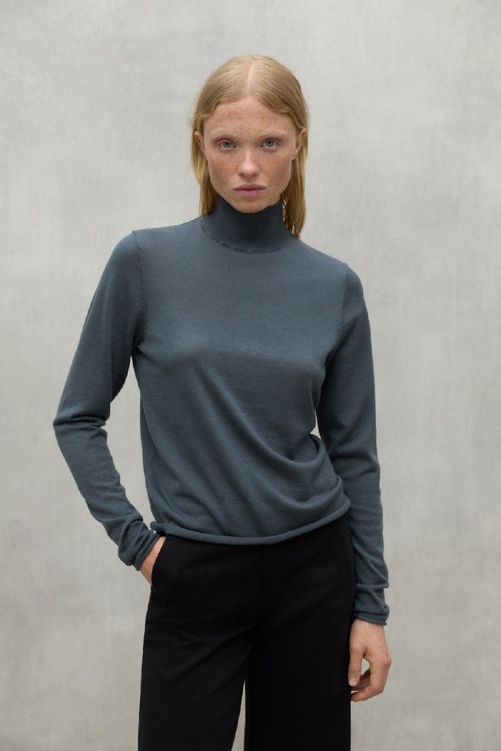 Ecoalf GREEN FAYA TURTLENECK JUMPER Superdescuento