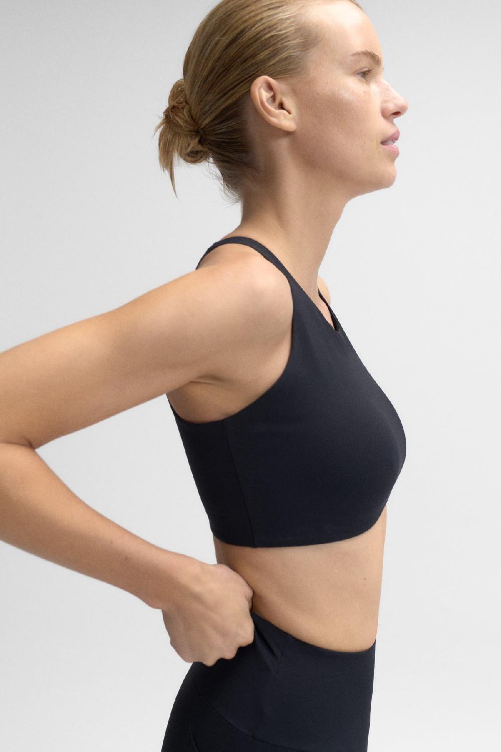 Ecoalf BONA BALANCE YOGA BRA BLACK Grandes ahorros