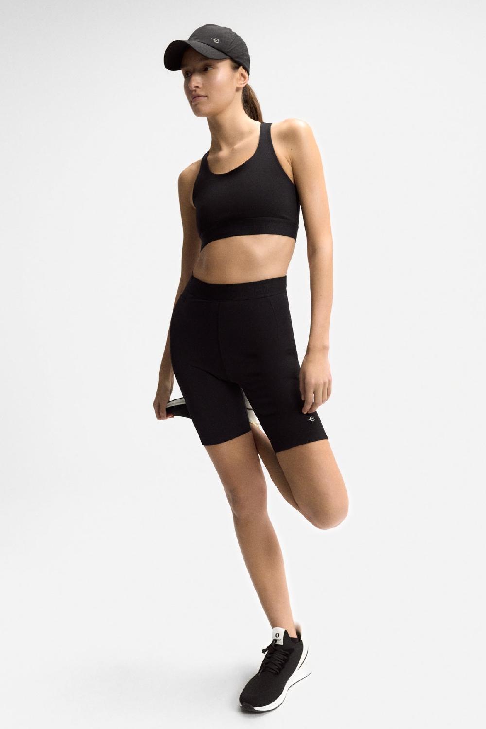 Ecoalf ROME PERFORMANCE SHORT LEGGINGS BLACK Rebajas de fin de temporada