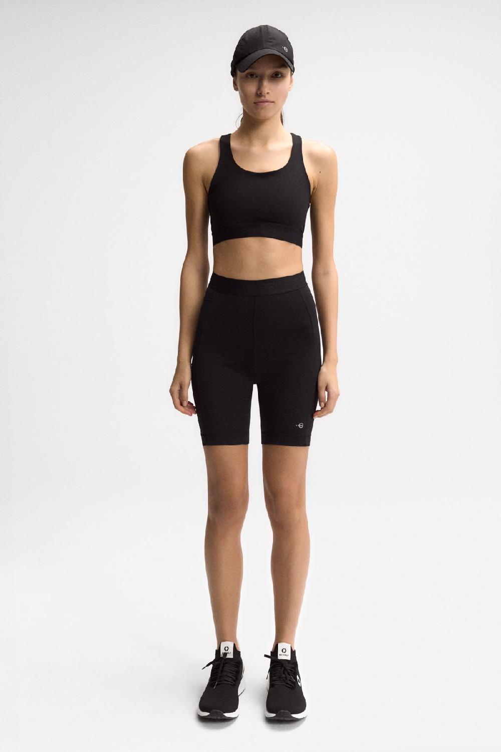 Ecoalf ROME PERFORMANCE SHORT LEGGINGS BLACK Rebajas de fin de temporada