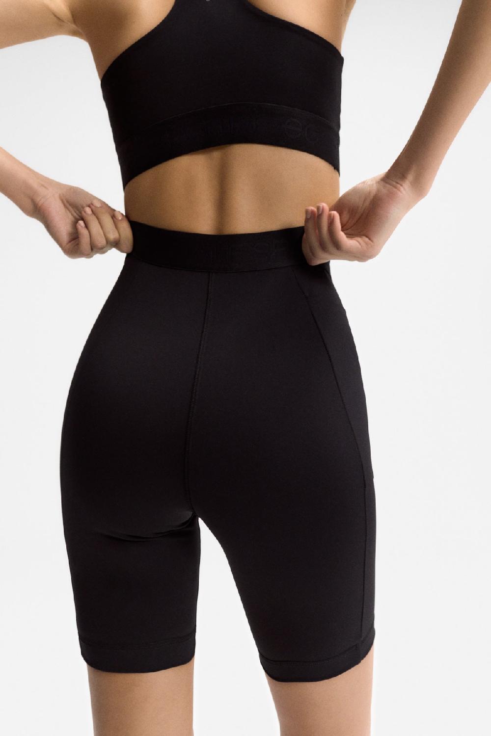 Ecoalf ROME PERFORMANCE SHORT LEGGINGS BLACK Rebajas de fin de temporada