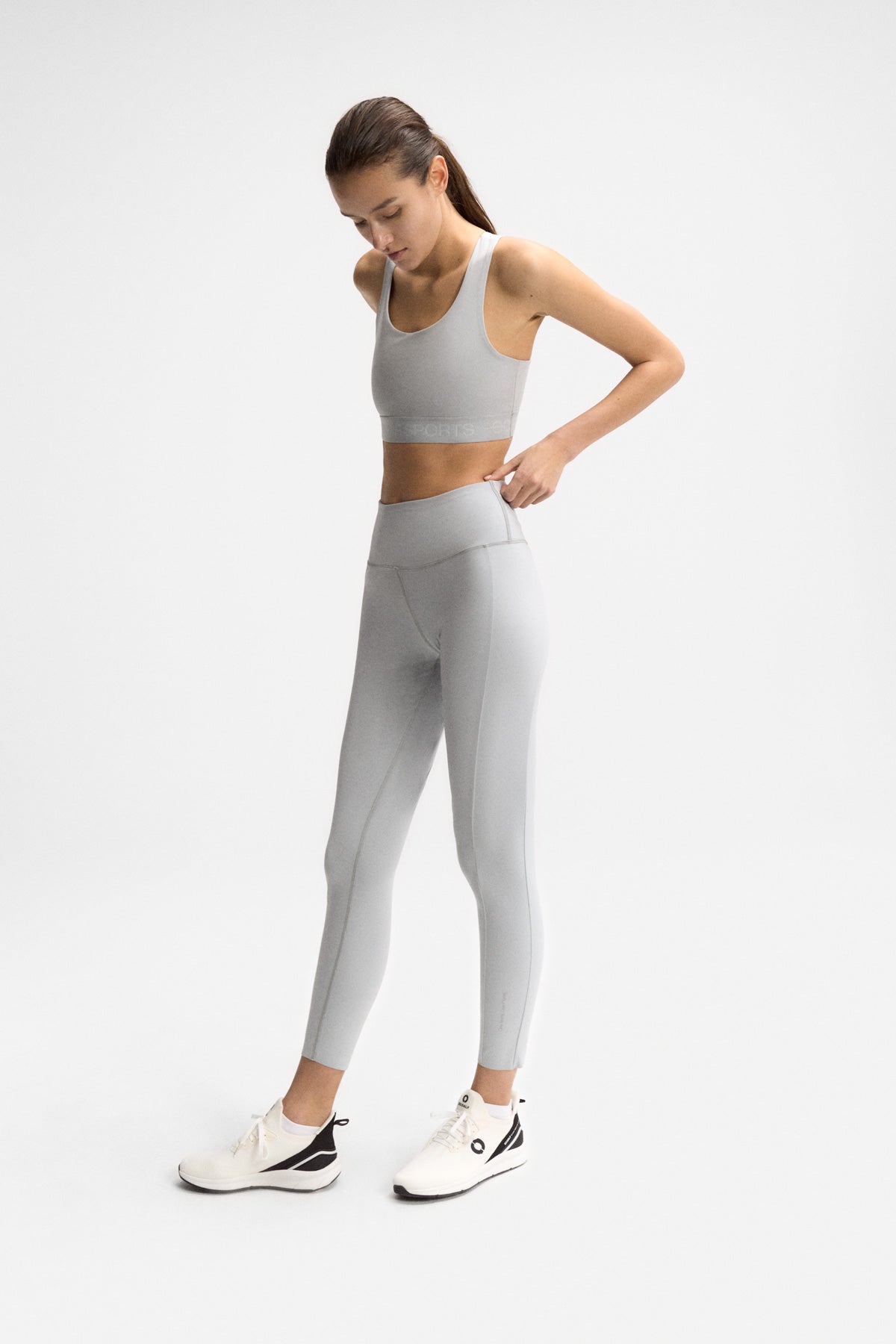 Ecoalf LISBON PERFORMANCE LEGGINGS GREY Precio ultrabajo