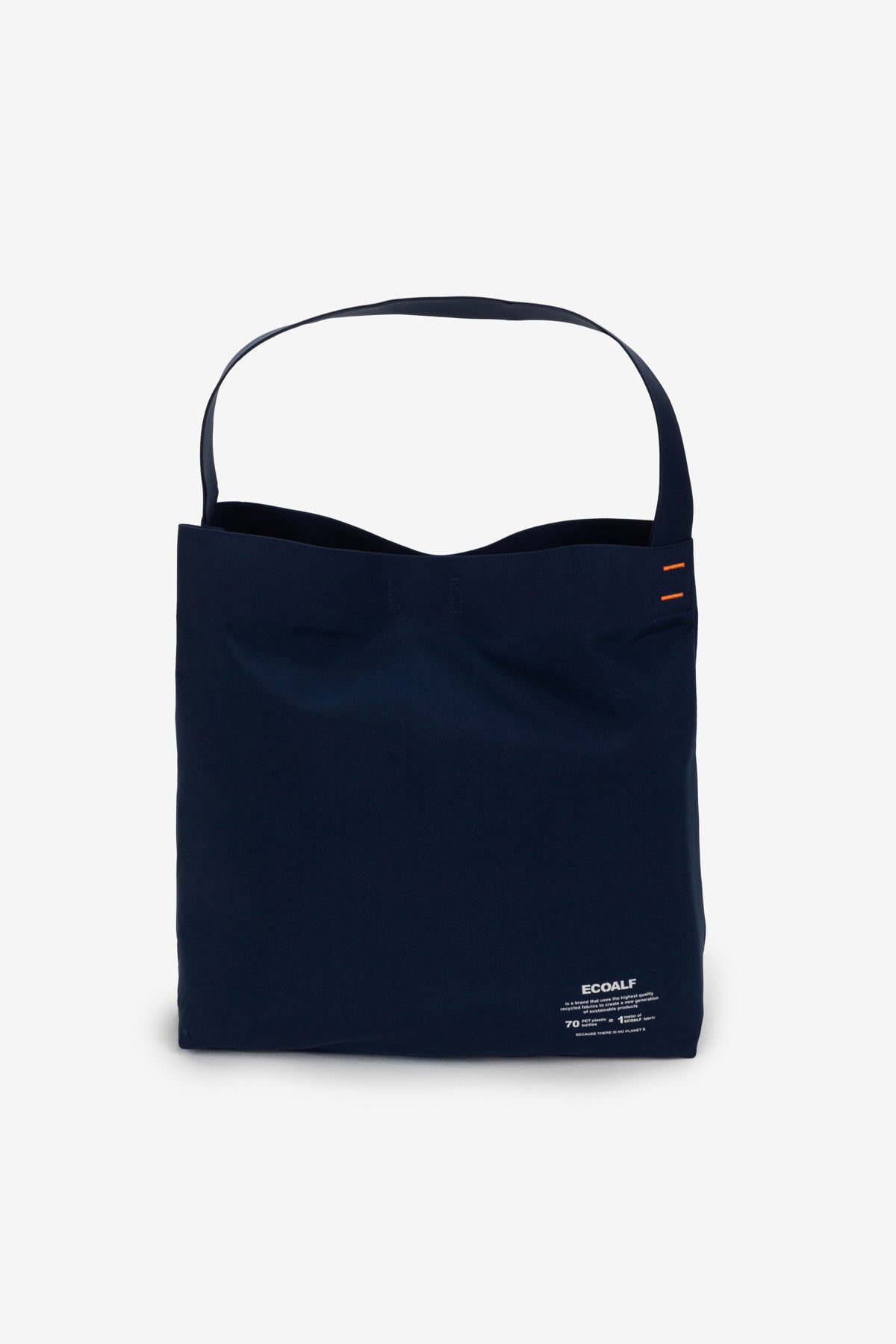 Ecoalf NAVY BLUE BONDED BUCKET BAG 2025