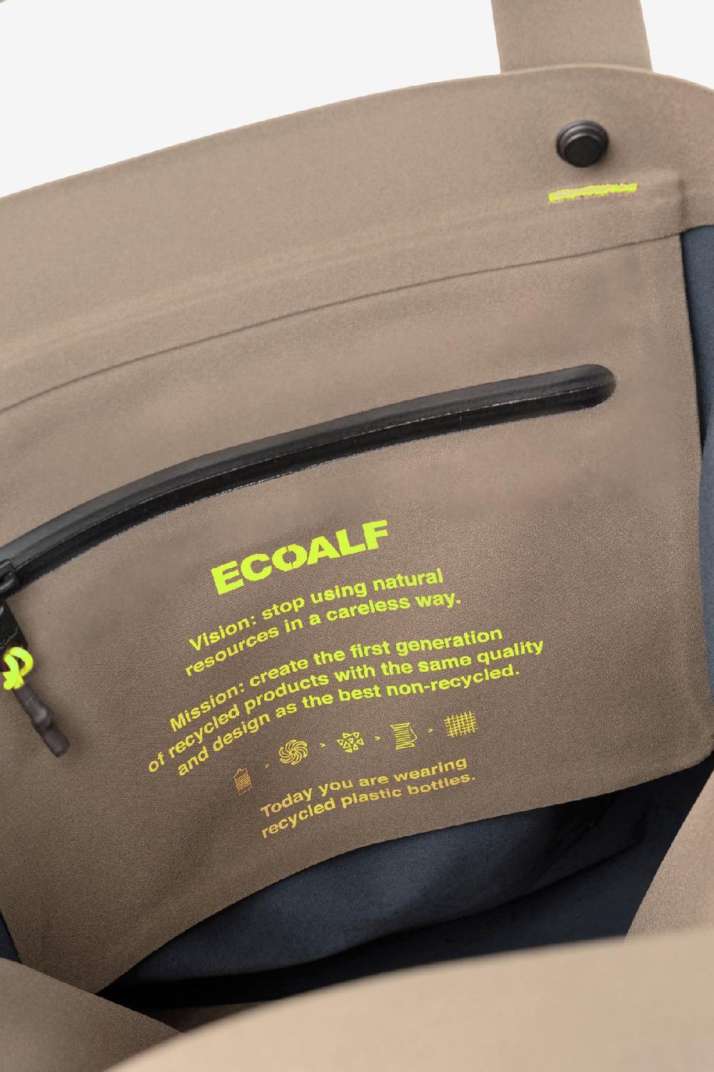 Ecoalf BROWN BONDED SHOPPER L Venta caliente