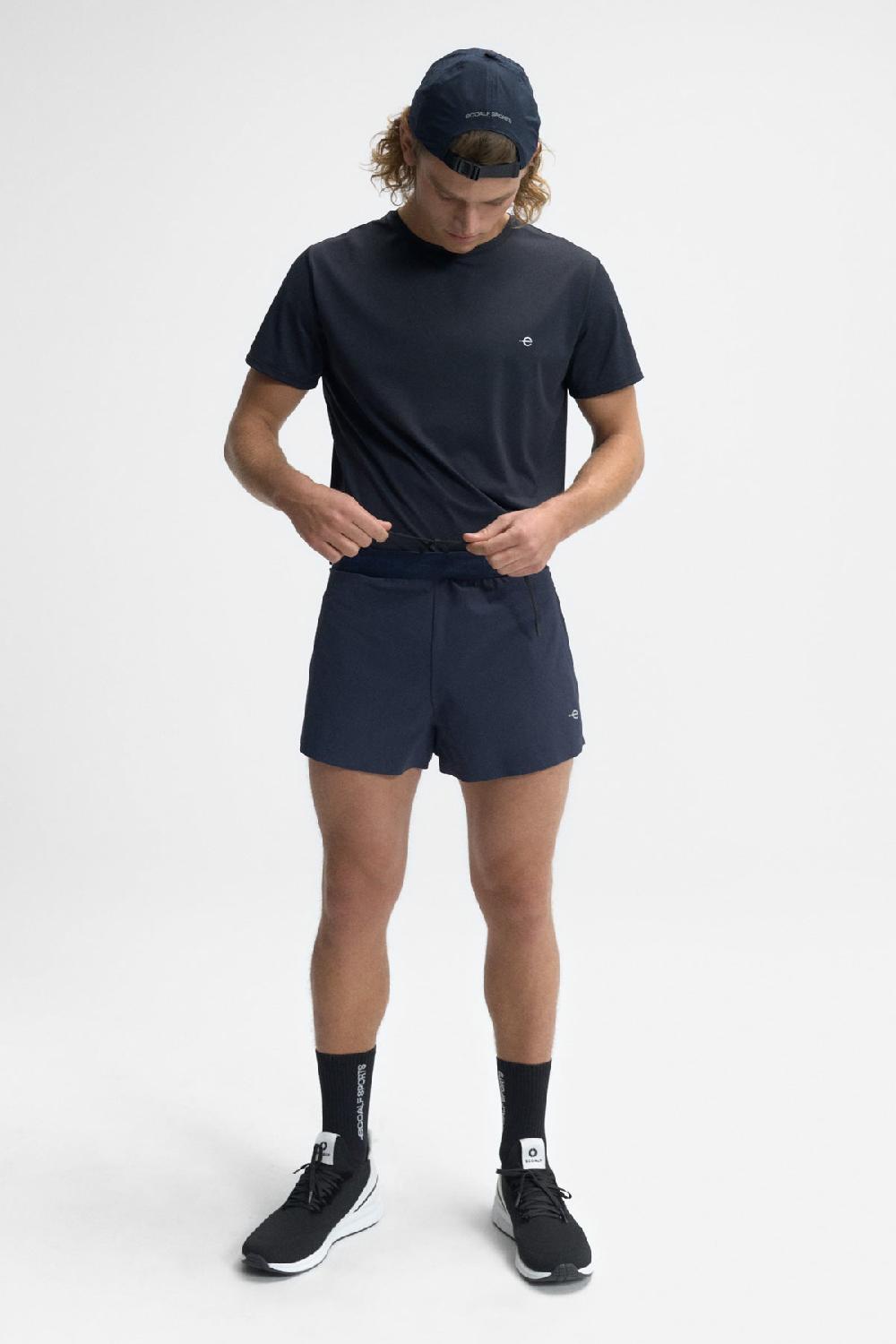 Ecoalf BOSTON RACE SHORTS DEEP NAVY Último día