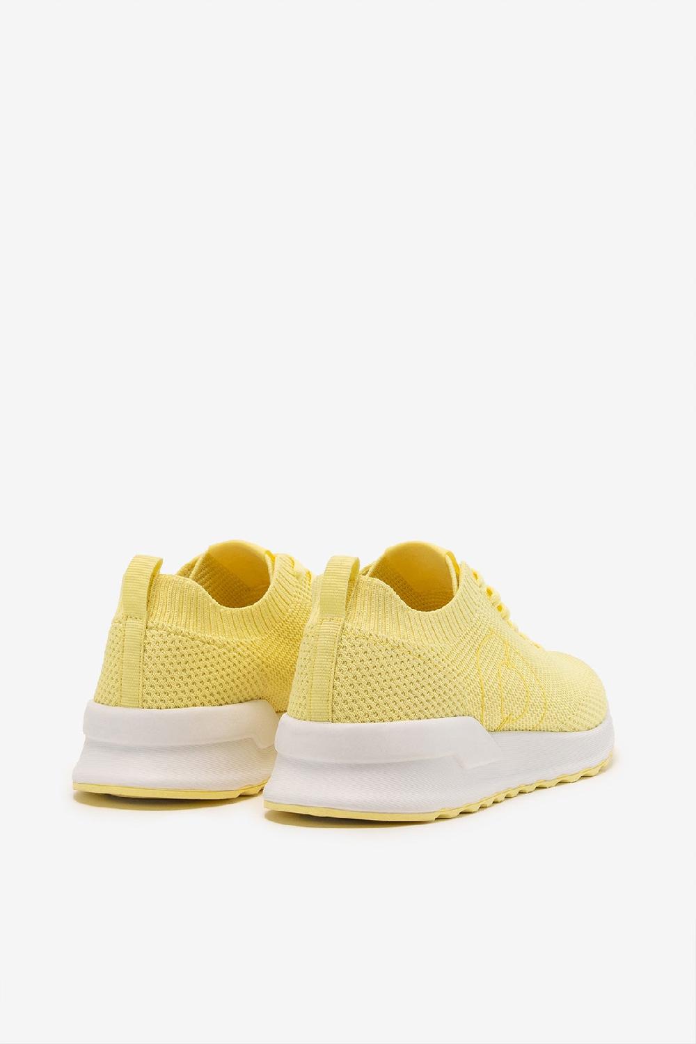 Ecoalf YELLOW CONDE KNITTED TRAINERS En oferta