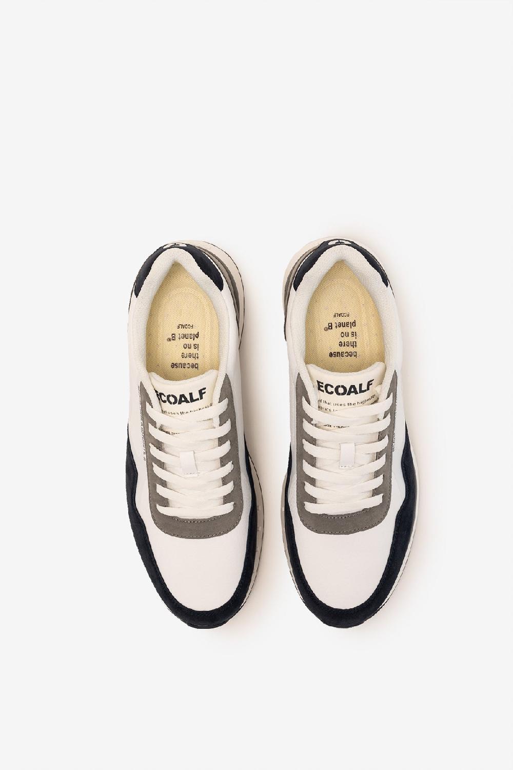 Ecoalf WHITE SICILIA VEGAN LEATHER TRAINERS Los más vendidos