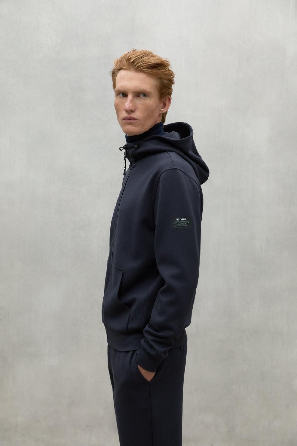 Ecoalf NAVY BLUE AGADIR SWEATSHIRT Liquidación