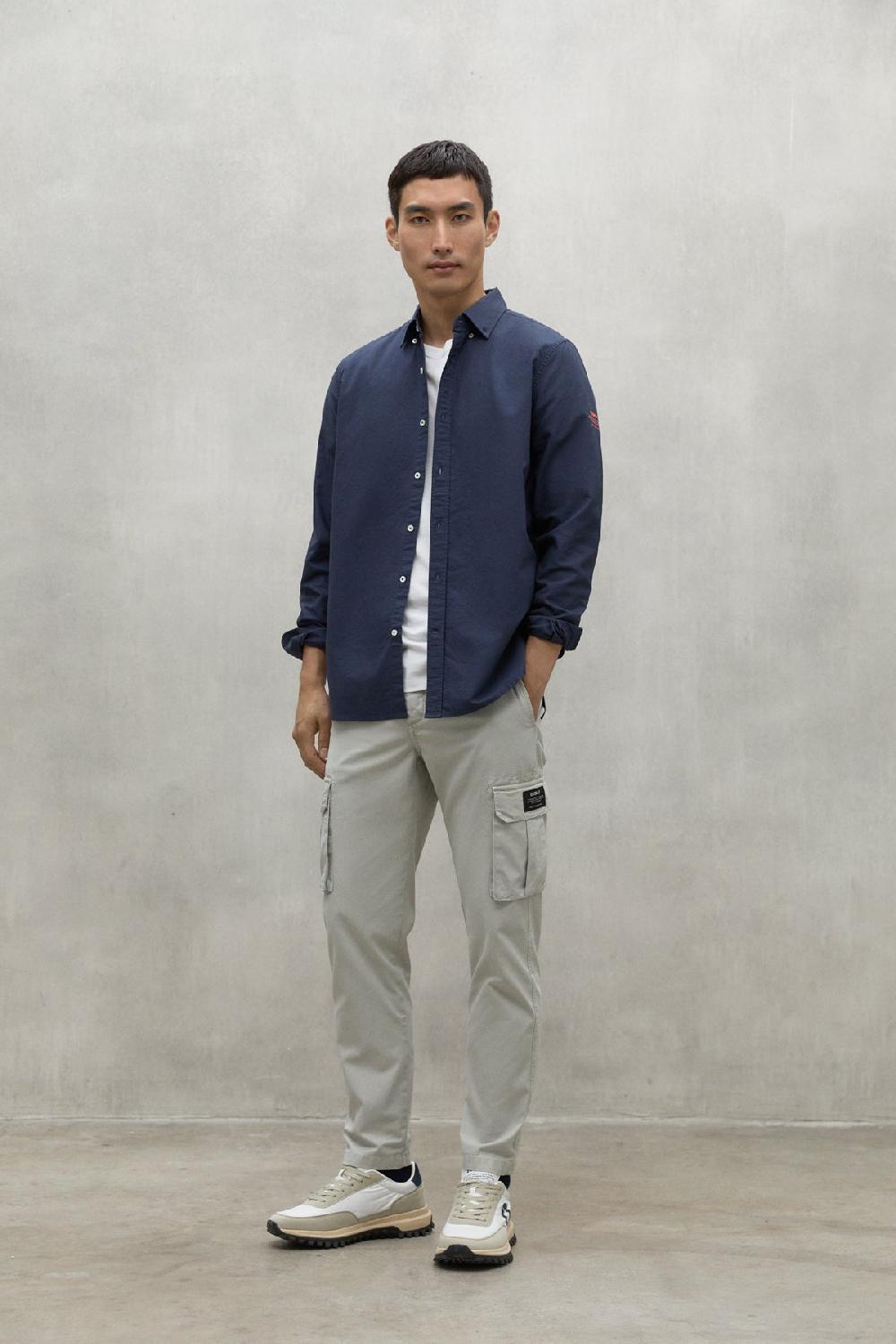 Ecoalf NAVY BLUE ANTONIO SHIRT Rebajas top