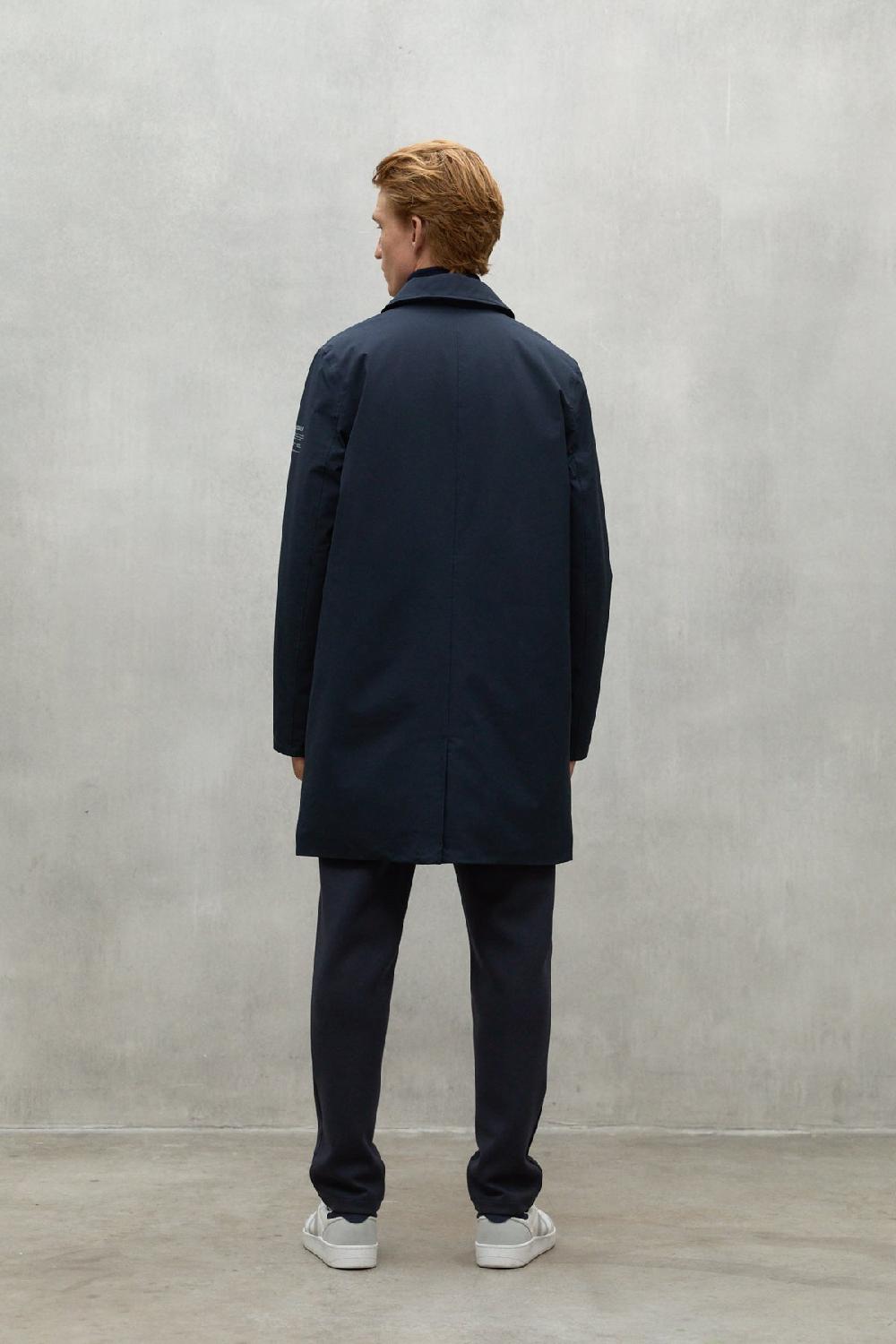 Ecoalf NAVY BLUE HAMPSHIRE COAT Envío gratis