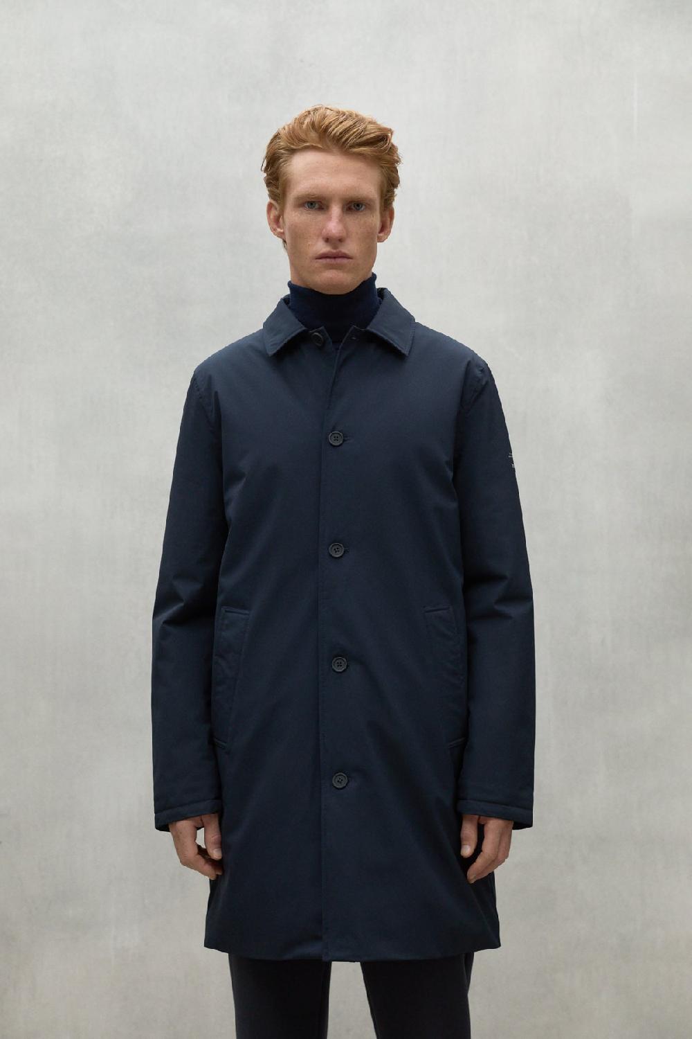 Ecoalf NAVY BLUE HAMPSHIRE COAT Envío gratis