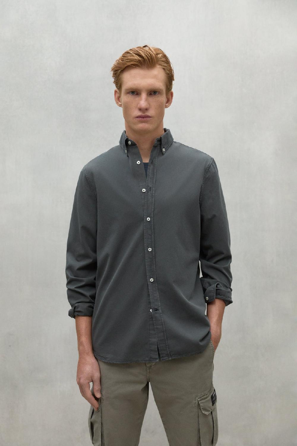 Ecoalf DARK GREY ANTEJO SHIRT Solo hoy