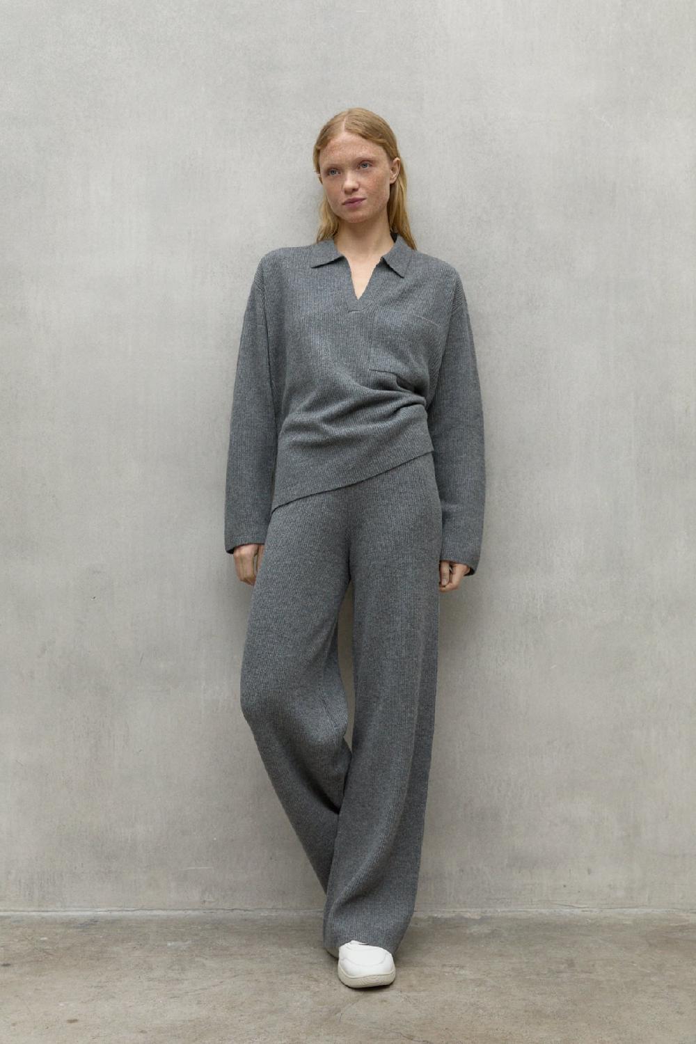Ecoalf GREY CIPRE TROUSERS