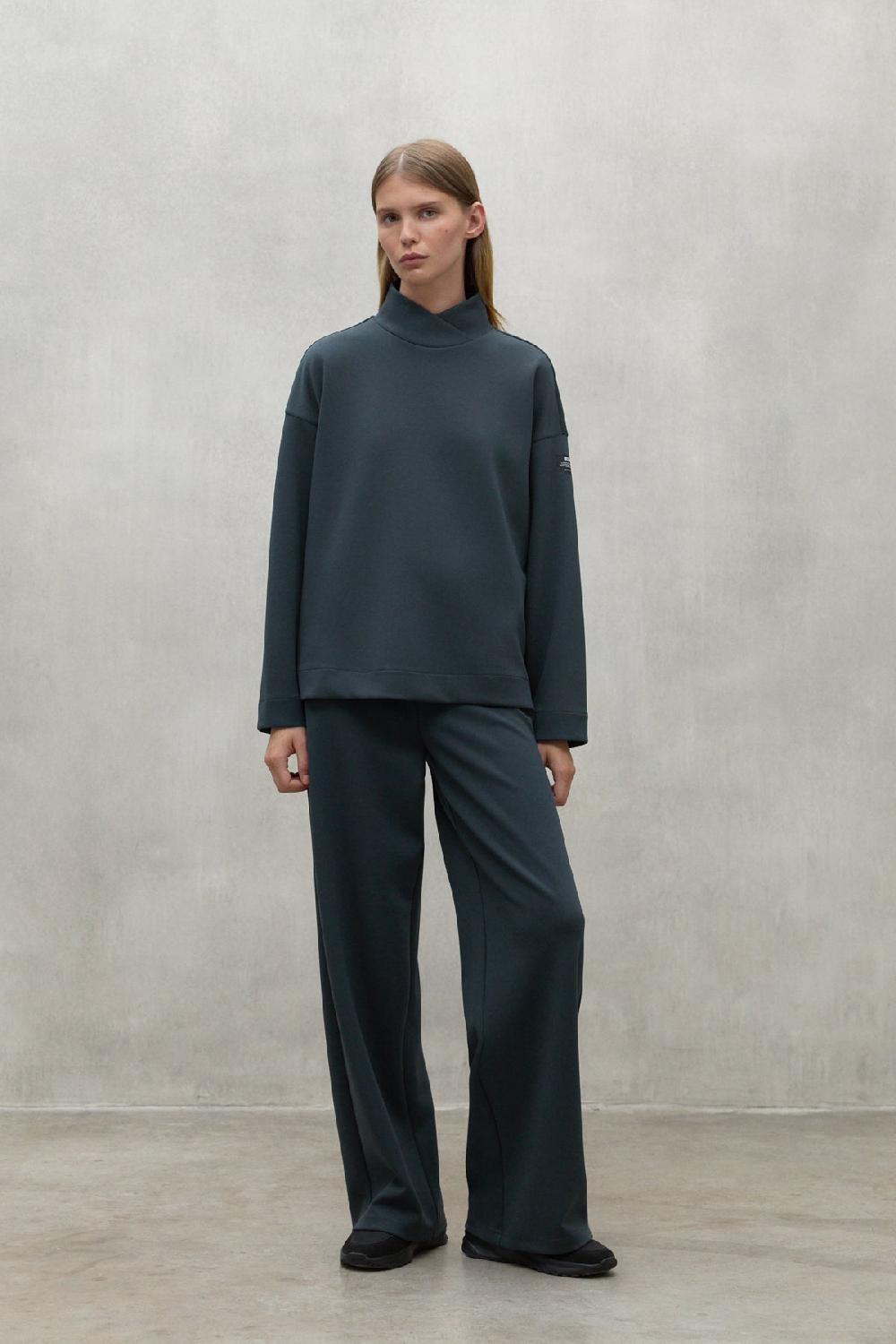 Ecoalf DARK GREEN MAIA SWEATSHIRT