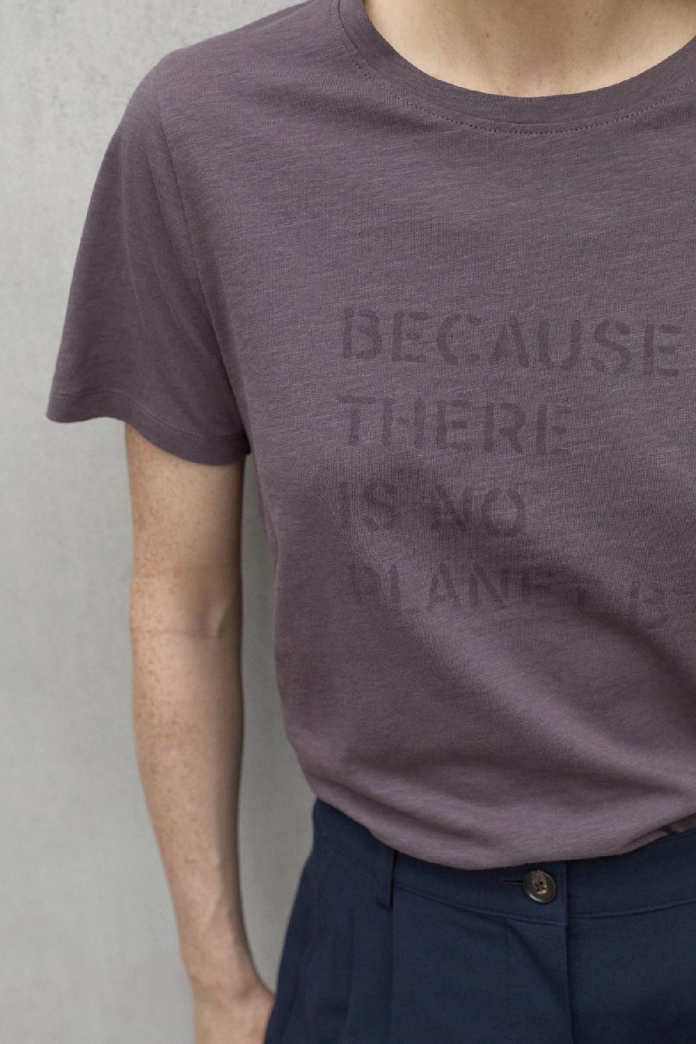 Ecoalf PURPLE AMBEL T-SHIRT Última moda