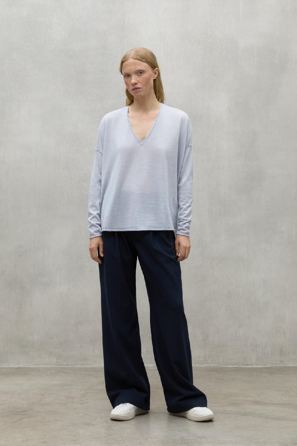 Ecoalf LIGHT BLUE ANTURIO SWEATER Ofertas especiales