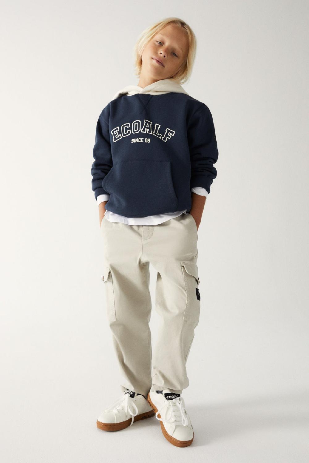 Ecoalf BLUE CHICOBOY SWEATSHIRT