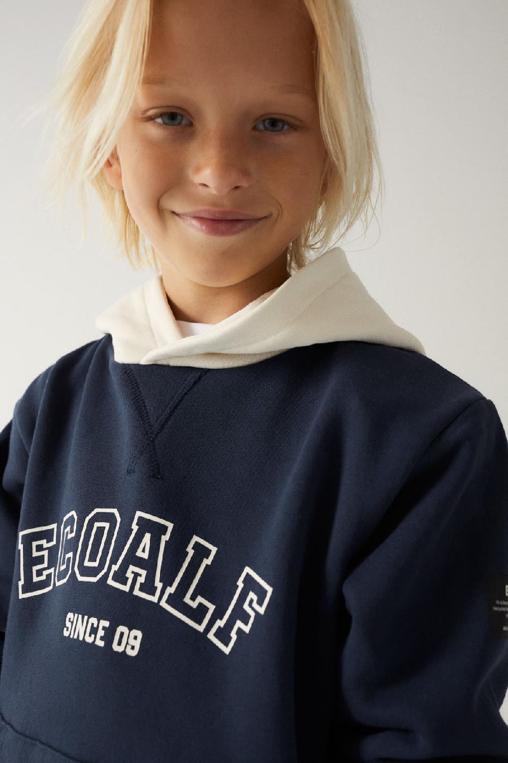Ecoalf BLUE CHICOBOY SWEATSHIRT Rebajas de fin de temporada