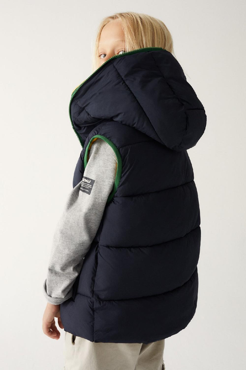 Ecoalf BLUE ZIPPY VEST Devoluciones gratuitas