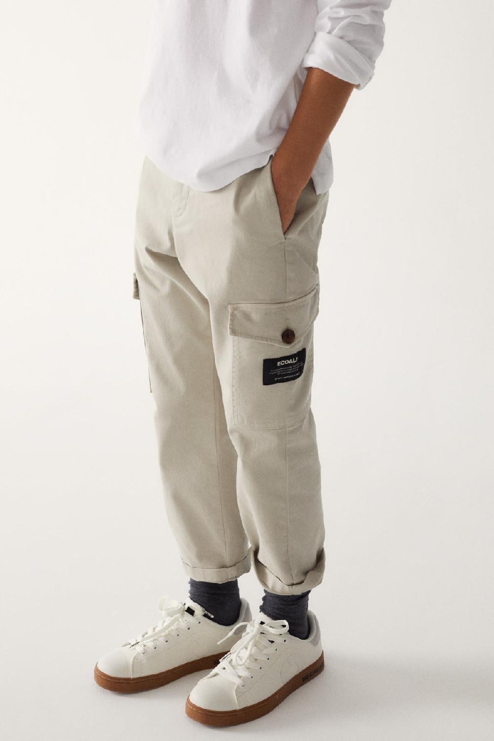 Ecoalf BROWN ROSA TROUSERS Outlet
