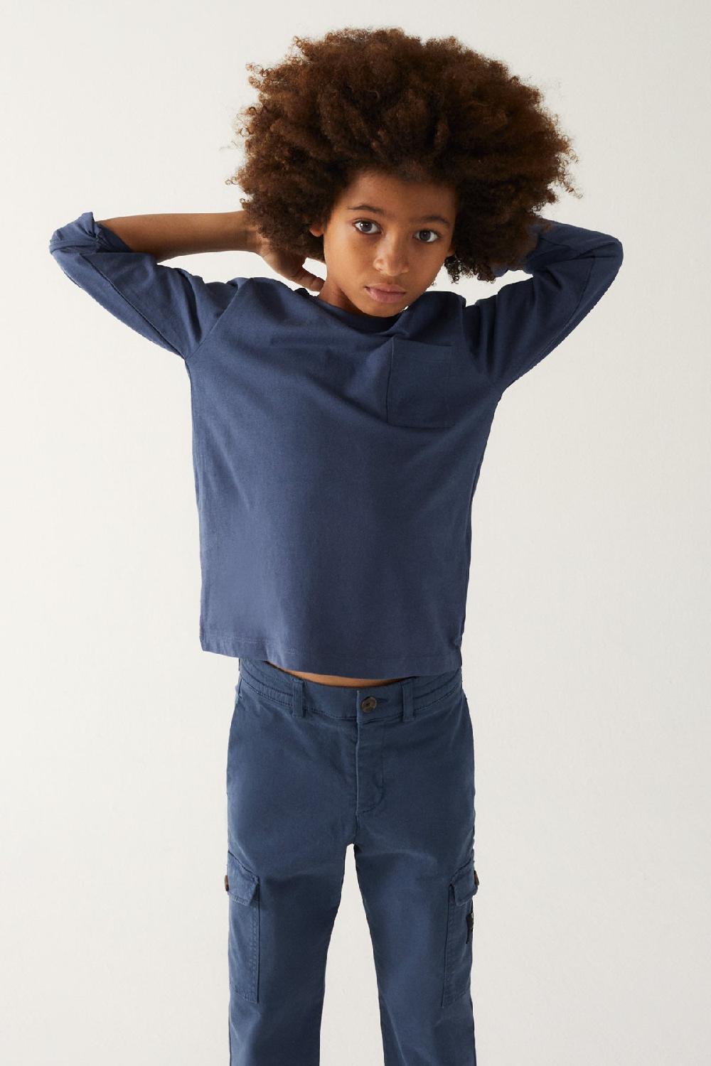 Ecoalf BLUE ROS TROUSERS Gran oferta