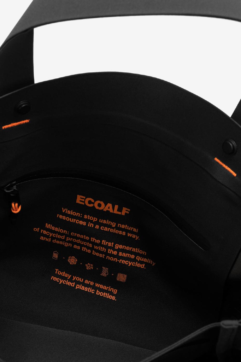 Ecoalf BLACK BONDED TOTE BAG Últimos 3 días