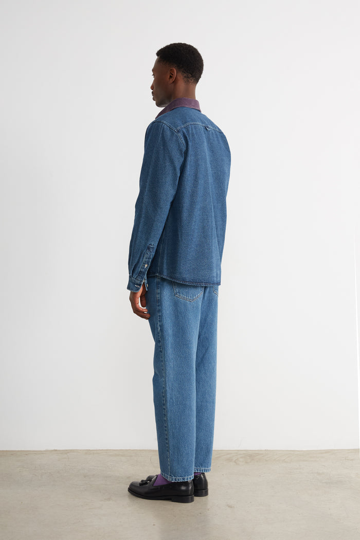 Edmmond studios DENIM OVERSHIRT STONEWASH Envío gratis