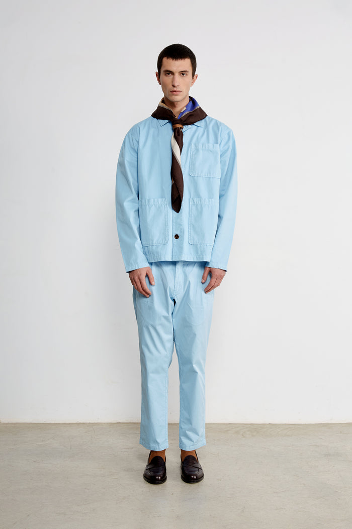 Edmmond studios ALBATROS JACKET LIGHT BLUE Precio de fábrica
