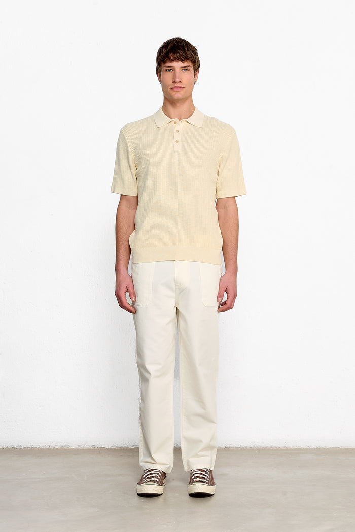 Edmmond studios SUNSET POLO BEIGE Envío internacional gratuito