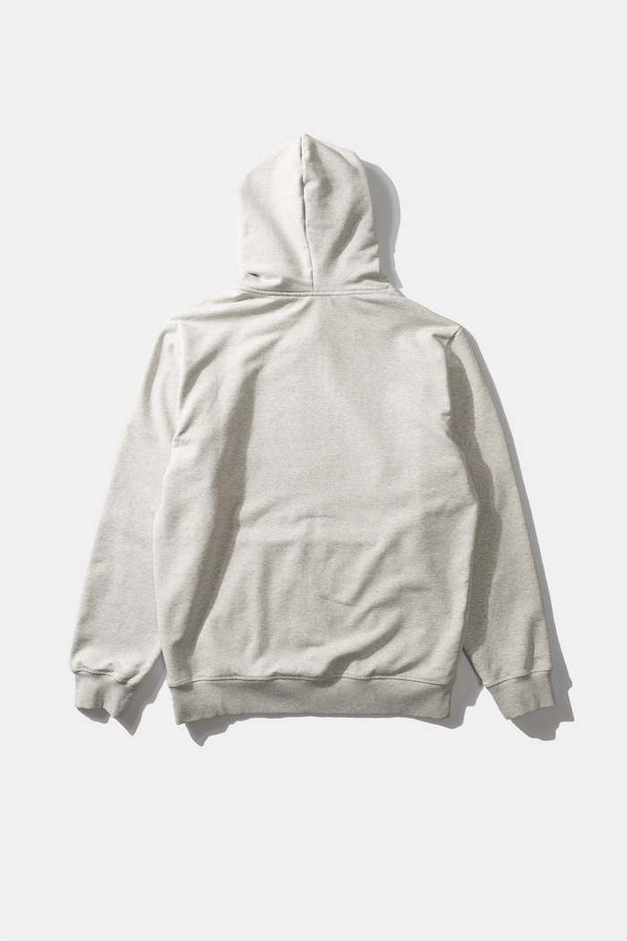 Edmmond studios EDMMOND COFFEE GIFT SHOP HOODIE LIGHT GREY MELANGE Tienda