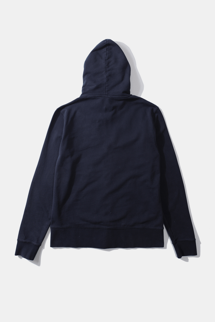 Edmmond studios Duck Patch Hoodie Navy Mejor oferta