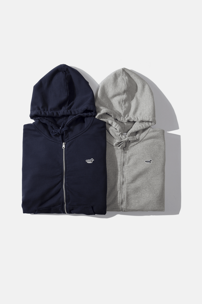 Edmmond studios Duck Patch Hoodie Navy Mejor oferta