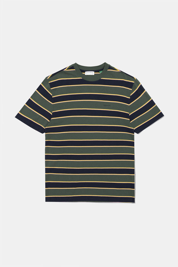 Edmmond studios MINI LOGO STRIPES DK GREEN