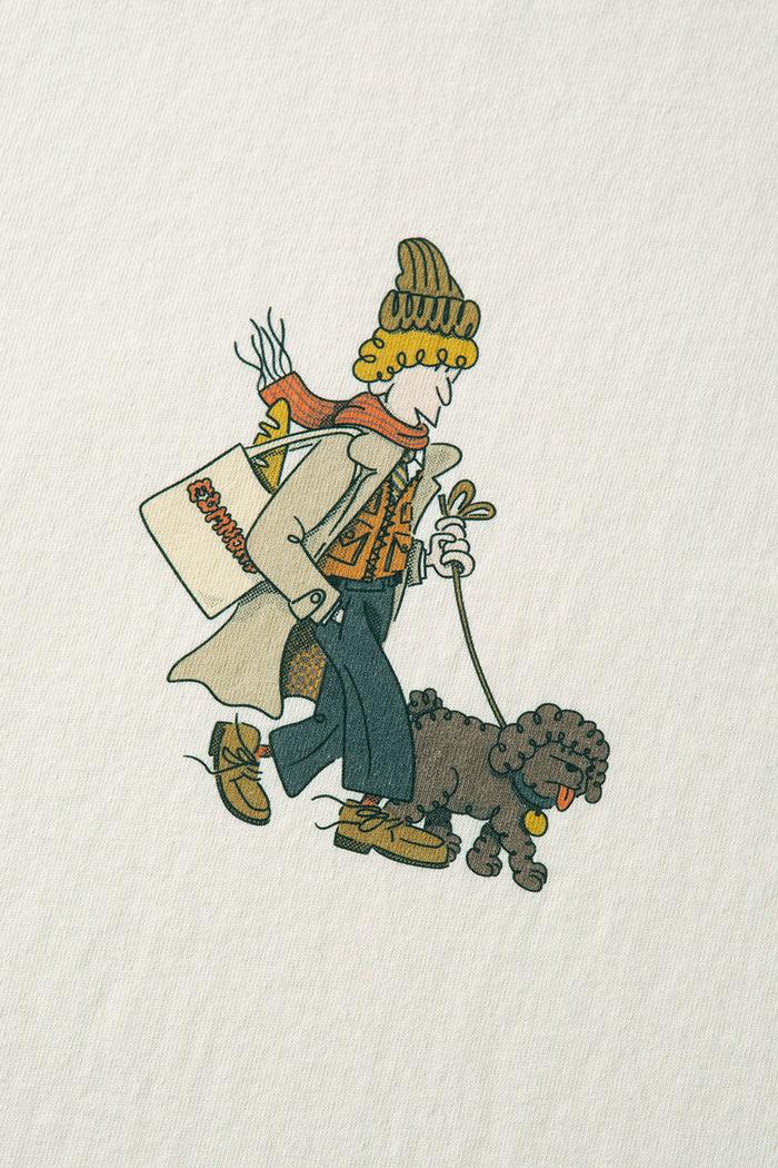Edmmond studios EVERYDAYS-WALKING DOG OFF WHITE Outlet