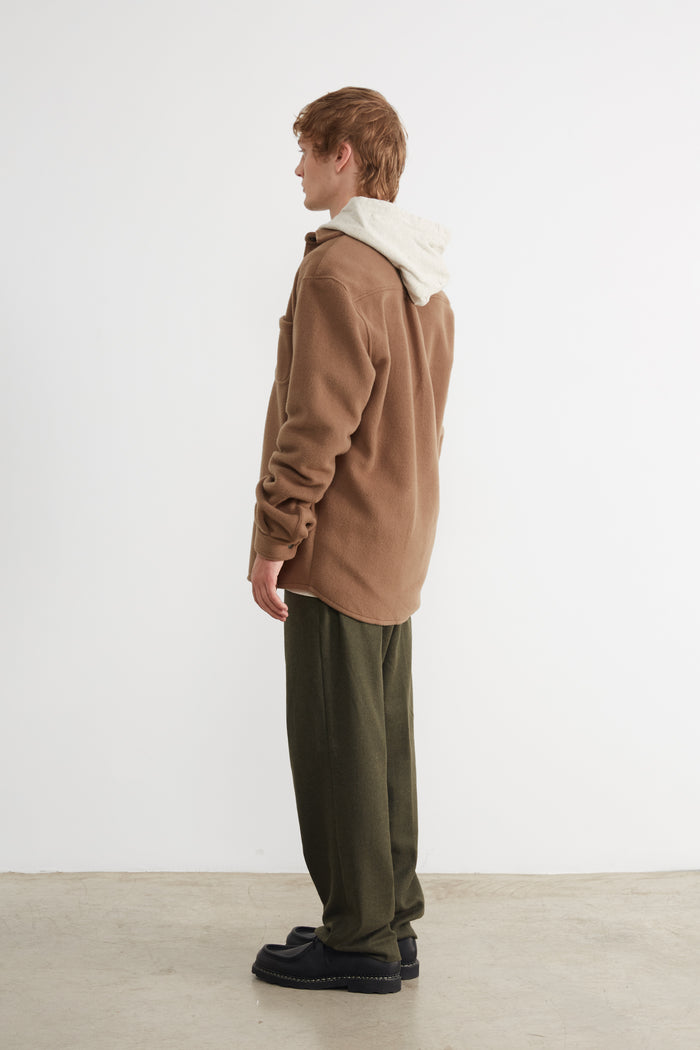 Edmmond studios SNOW SHIRT BROWN Oferta exclusiva