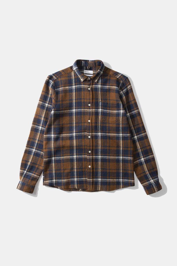 Edmmond studios OUTDOOR NIGHT SHIRT NAVY