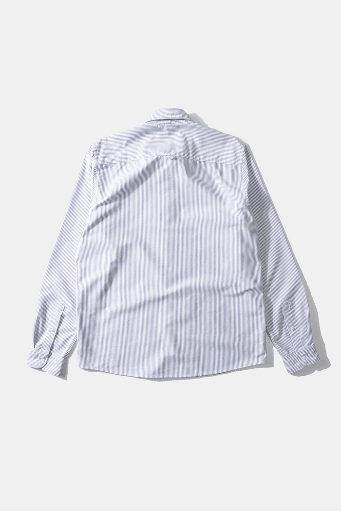 Edmmond studios BD STRIPED SHIRT DUCK EDITION NAVY Grandes ahorros