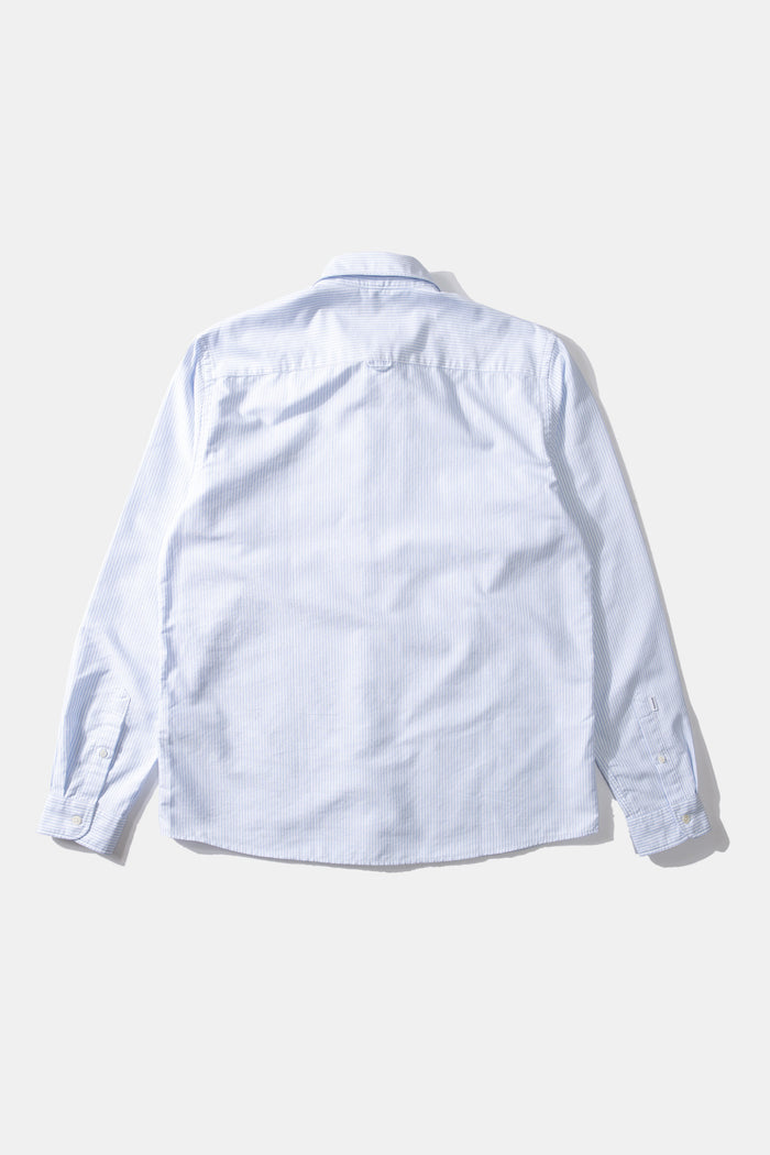 Edmmond studios BD STRIPED SHIRT DUCK LIGHT BLUE Descuento