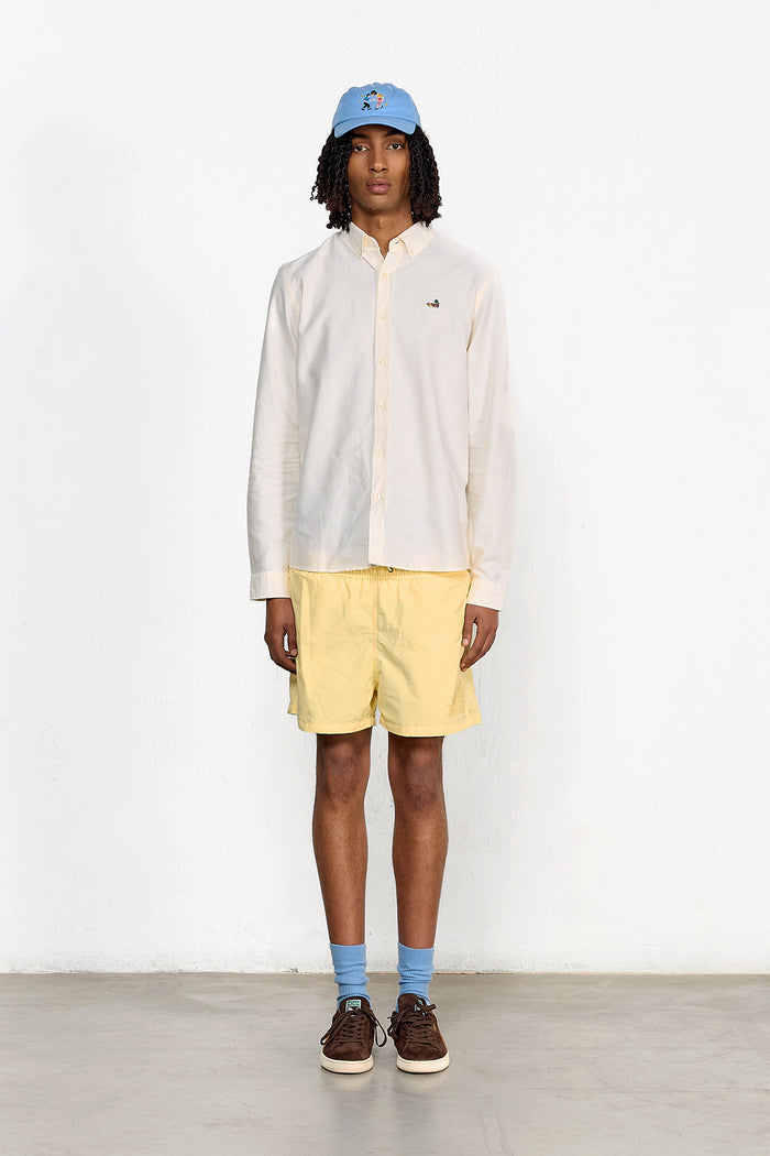 Edmmond studios BD STRIPED SHIRT DUCK YELLOW Tienda