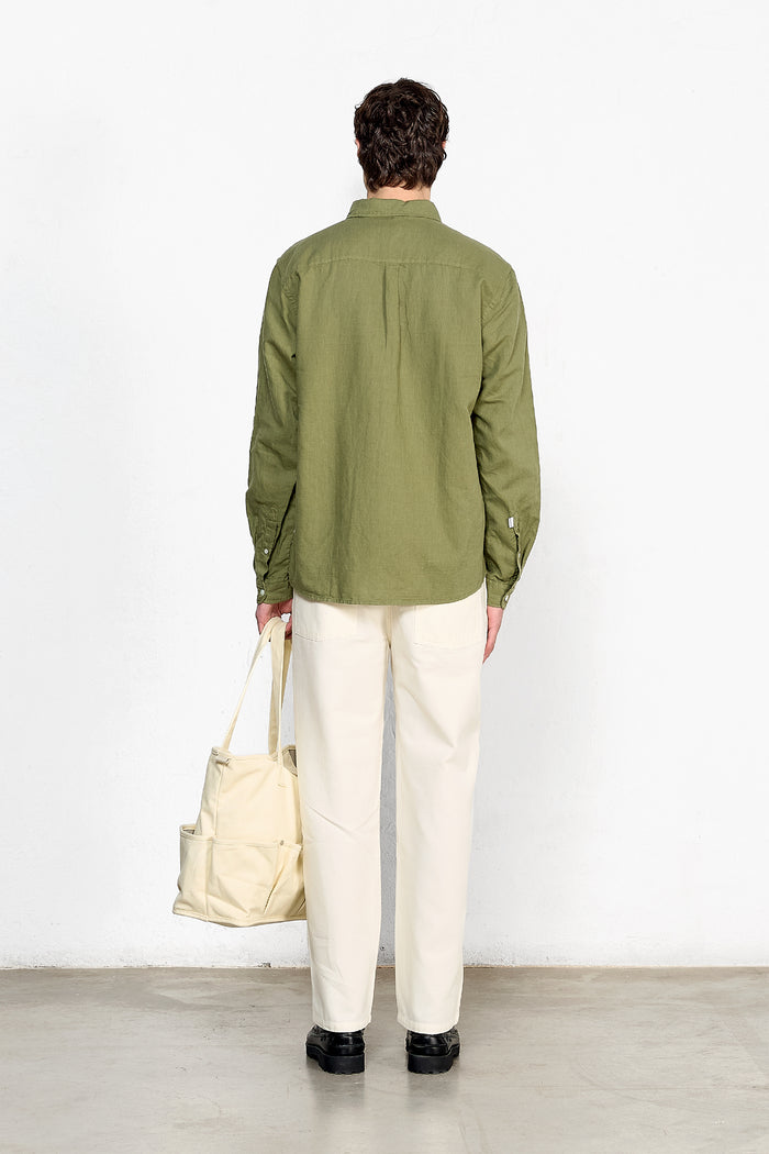 Edmmond studios LINEN SHIRT KHAKI Envío gratis